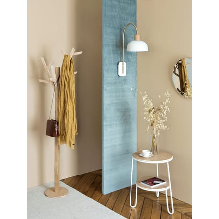 Portemanteau sur pied Ambroise bois naturel / H 158 cm - Chêne - Hartô