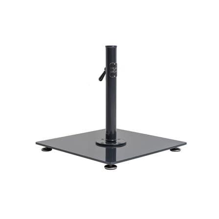 Sonnenschirmfuß The Classic metall schwarz / 16 Kg - Für Masten von 2,5 bis 5,08 cm - BUSINESS & PLEASURE