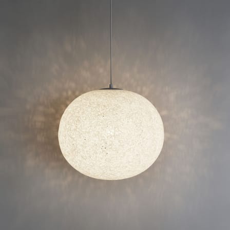 Sospensione Act materiale plastico bianco / Ø 60 cm - Riciclato - Normann Copenhagen