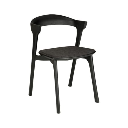 Stuhl Bok Indoor holz schwarz / Sitzfläche Stoff - Ethnicraft