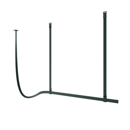 Suspension Belt cuir vert / L 200 cm / Bluetooth - Flos