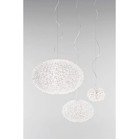 Suspension Big Bloom plastique transparent / Ø 80 cm - Kartell