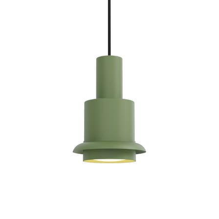 Suspension Chaumont métal vert / Ø 19 cm - Réédition 1964 - DCW éditions