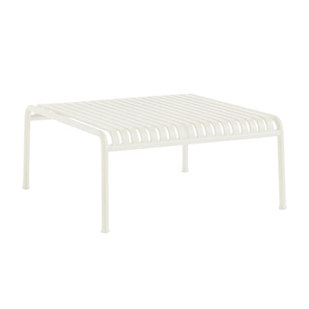 Table basse Palissade métal blanc / 81,5 x 86 x H 38 cm - Bouroullec, 2016 - Hay