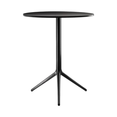 Table pliante Central bois noir / Ø 60 - Magis