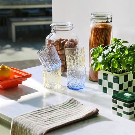 set de 4 verres Trunk / Ø 8 x H 9 cm - & klevering