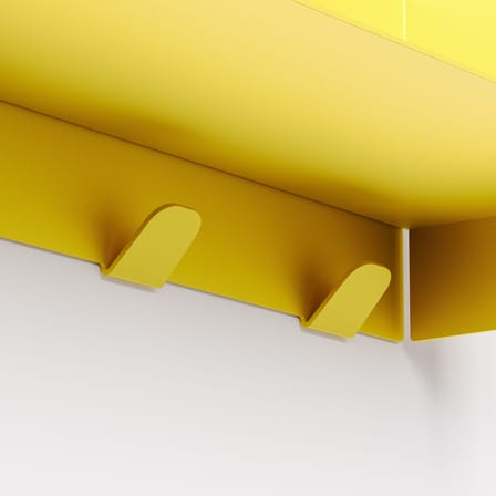 Accessoire / Crochets muraux pour étagère Pli L 60 cm - TIPTOE