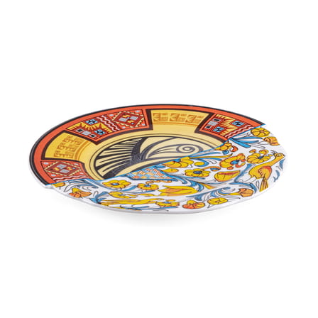 Assiette à dessert Hybrid Huaricanga céramique multicolore / Ø 20 cm - Seletti