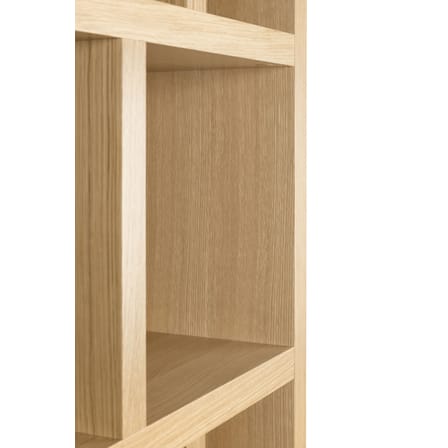 Bibliothèque Rotterdam bois naturel / L 70 x H 198 cm - POP UP HOME
