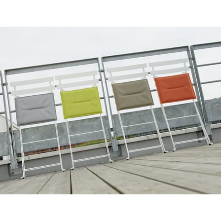 Coussin d'assise  tissu gris / Pour chaise Bistro - Fermob