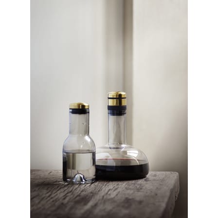 Decantatore  vetro grigio trasparente / 1 Litro - Audo Copenhagen