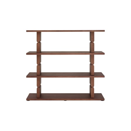 Étagère Coloured Wood Noon bois marron / L 118 x H 107 cm - NOBODINOZ