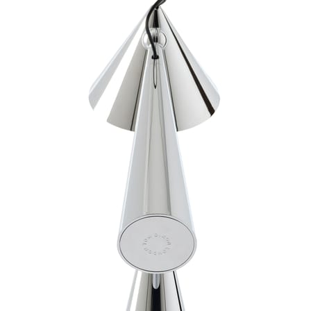 Lampada da tavolo Pose LED materiale plastico argento / Orientabile - Tom Dixon