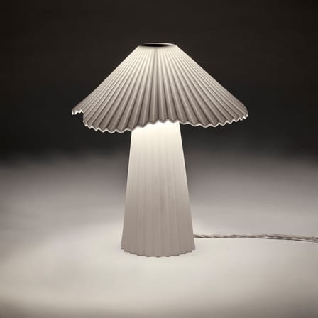 Lampada da tavolo Uala Small ceramica bianco / Ø 30,5 x H 34 cm - Serax