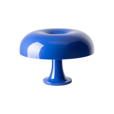 Lampe de table Nessino Artemide bleu / Ø 32 x H 23 cm - Réédition 1960s - Artemide