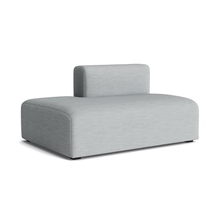 Ecksofa Mags Low Armrest n°3 textil grau / 2,5-Sitzer - B 246.5 cm / Armlehne rechts - Version UK - Hay