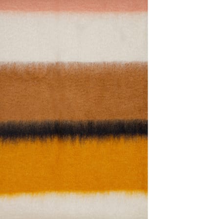 Plaid Mohair tissu jaune / 130 x 200 cm - Maison Sarah Lavoine