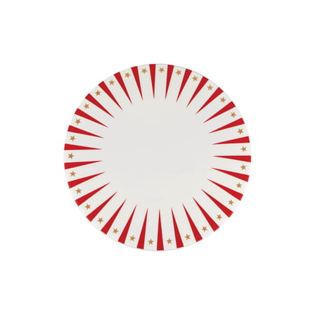 Assiette de présentation Delight céramique rouge / Décoré à la main - Ø 30 cm - Alessi