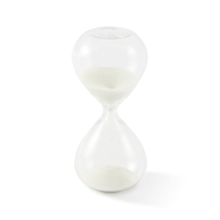 Sablier Ball XXS blanc /  30 sec. - H 8,5 cm - Pols Potten