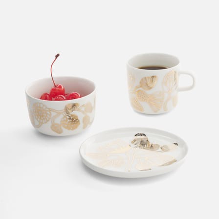 Tasse Tiara céramique or / 20 cl - Marimekko