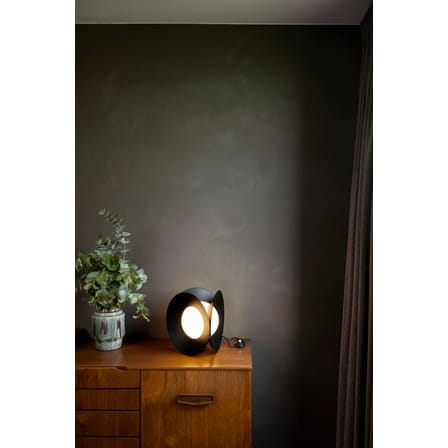 Tischleuchte Armen LED metall schwarz / Ø 31 x H 31 cm - Metall & Glas - DCW éditions