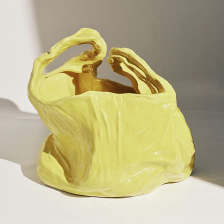 Vase Gala Large céramique jaune - Serax