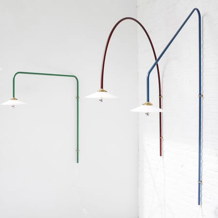 Applique avec prise Hanging Lamp n°3 métal noir / H 135 x L 137,5 cm - valerie objects