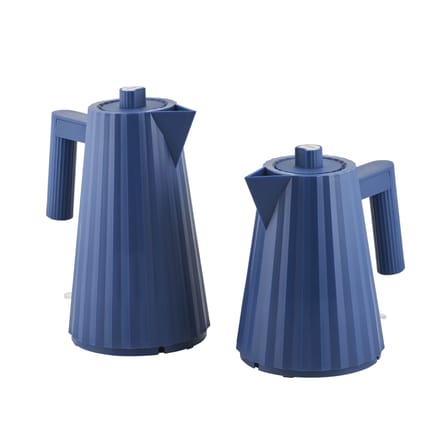Bouilloire électrique Plissé plastique bleu / 1 L - Alessi