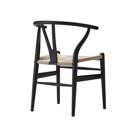 Chaise CH24 - Wishbone Chair bois naturel / Hans J. Wegner, 1950 - Corde de papier - CARL HANSEN & SON