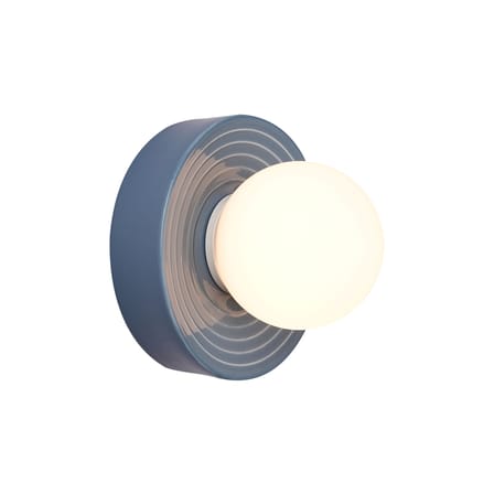 Applique Alicia ceramica blu / Grande - Ø 22 cm - ELEMENTS LIGHTING