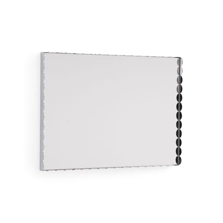 Miroir mural Arcs métal miroir / L 43,5 x H 61,5 cm - Hay
