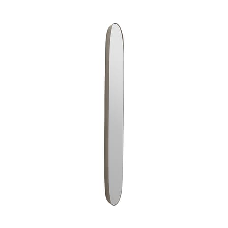 Miroir mural Framed Large métal beige / 44 x 118 cm - Muuto