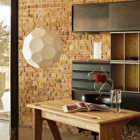 Pendelleuchte Soft Medium textil weiß / Ø 45 cm - Tom Dixon
