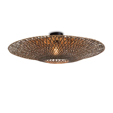 Plafonnier Bali Large bois naturel / Bambou - Ø 87 cm - GOOD&MOJO