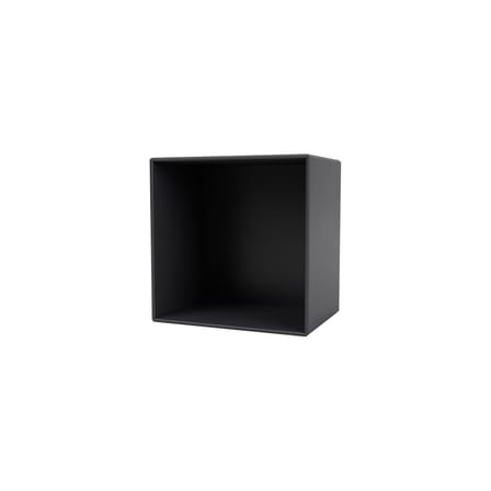 Rangement mural Montana Mini 1001 bois gris / Ouvert - 35 x 35 x P 25 cm - MONTANA