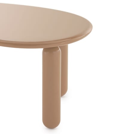 Table basse Undique Mas bois beige / 119 x 59 x H 44 cm - Patricia Urquiola, 2023 - Kartell