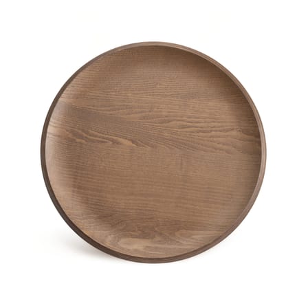 Table d'appoint AL WOOD bois naturel / Bois moulé - Ø 40 x H 45,5 cm - Kartell