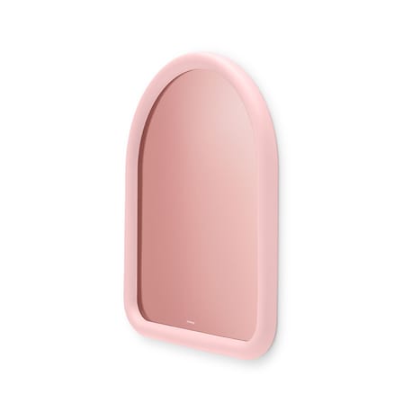Wandspiegel Mirage plastikmaterial rosa Kuppel / Farbiges Glas – B 60 x H 73,5 cm - Fatboy