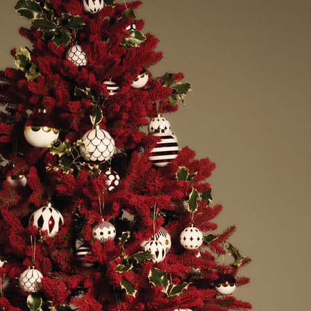 Set de 2 boules de Noël Delight n°3 verre / Ø 6 cm - Alessi