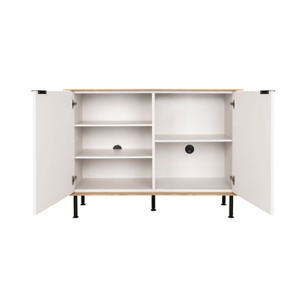 Buffet Suumo bois gris / L 120 x P 50 x H 88 cm - NOO.MA