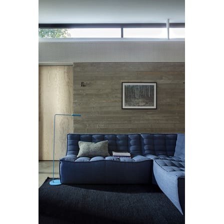 Chauffeuse N701 tissu bleu - Ethnicraft