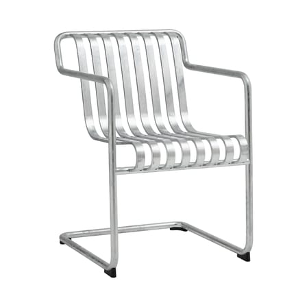 Fauteuil de repas Palissade Cantilever métal / Large - Hay