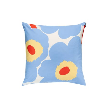 Housse de coussin Unikko bleu / 50 x 50 cm - Marimekko