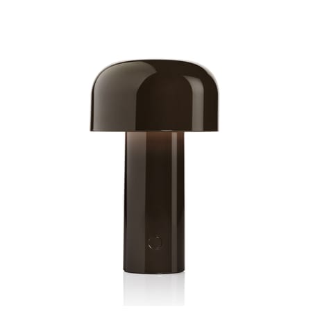 Lampada senza fili ricaricabile Bellhop materiale plastico marrone - Flos