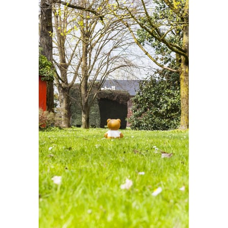 Lampe de table Toy Moschino LED plastique marron / By Jeremy Scott, 2018 - Kartell