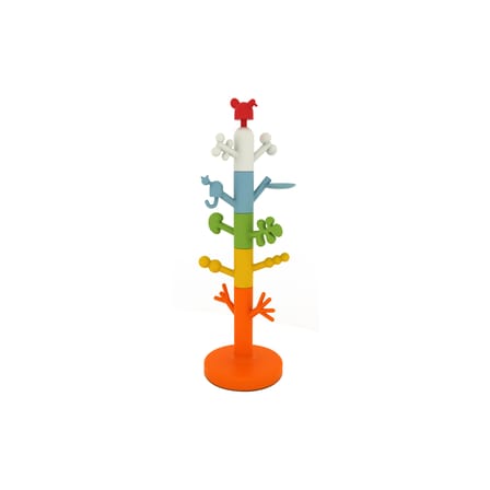 Portemanteau sur pied Paradise Tree métal plastique multicolore modulable - Magis