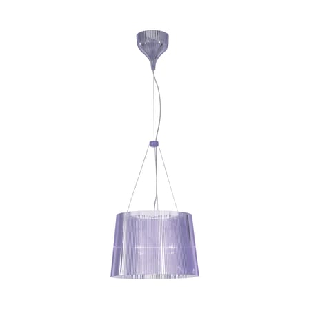 Suspension Gé plastique bleu / Ø 37 cm - Matériau recyclé - Kartell