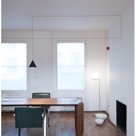 Suspension String Light Cone métal noir LED / Câble 12 mètres - Sans module électrique - Flos