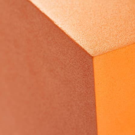 Table d'appoint Kombo métal orange - POLSPOTTEN