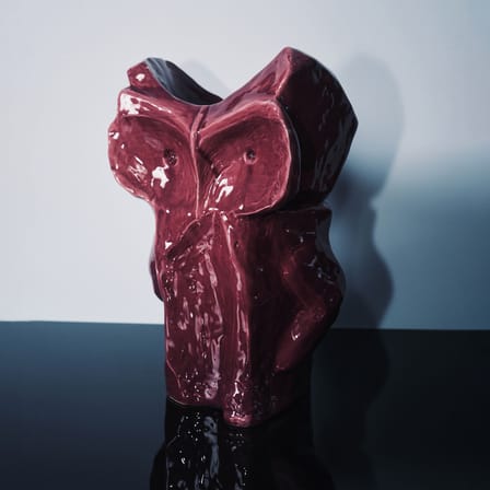 Vase After Midnight Owl  céramique violet / Small - H 23 cm - Serax